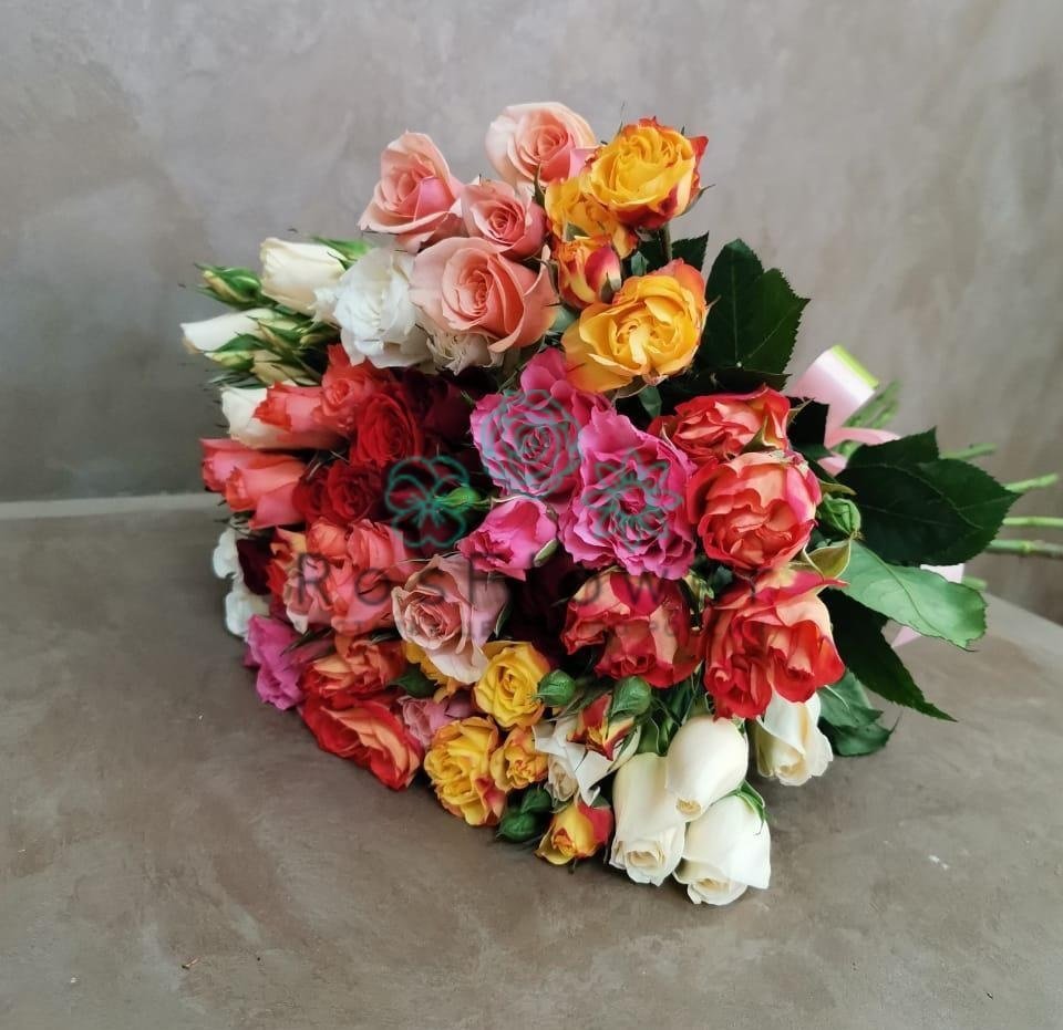 Букет цветов из: Розы в Пролетарский Московской области