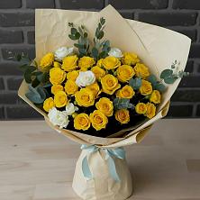 Букет цветов из:  Розы в Пролетарский Московской области