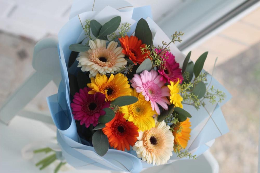 Букет цветов из: Герберы в Пролетарский Московской области