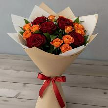 Букет Любовь и восторг в Пролетарский Московской области