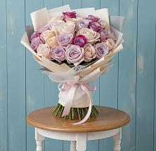 Букет цветов из:  Розы в Пролетарский Московской области