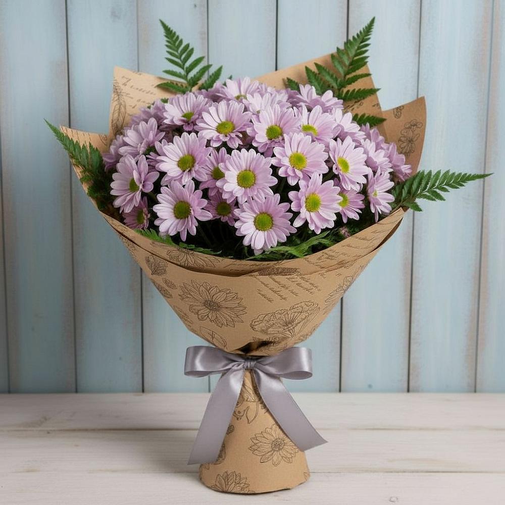 Букет цветов из: Хризантемы в Пролетарский Московской области