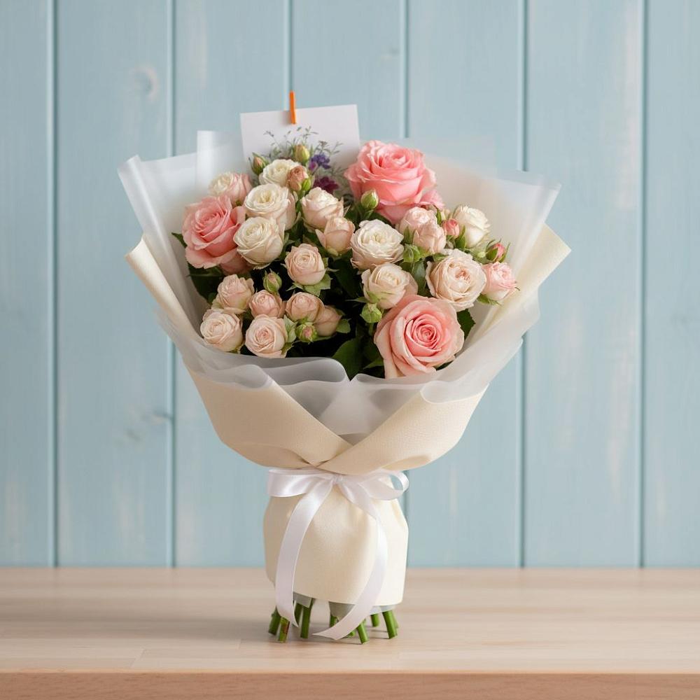 Букет цветов из: Розы в Пролетарский Московской области