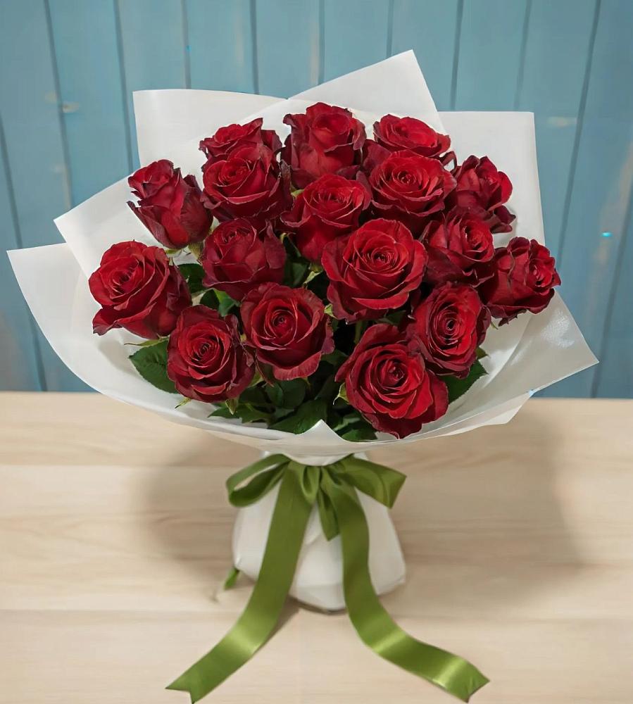 Букет Красные розы в Пролетарский Московской области