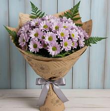 Букет цветов из:  Хризантемы в Пролетарский Московской области