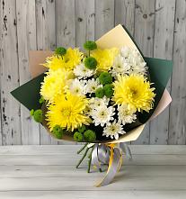Букет цветов из:  Хризантемы в Пролетарский Московской области