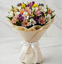 Букет цветов из:  Альстромерии в Пролетарский Московской области