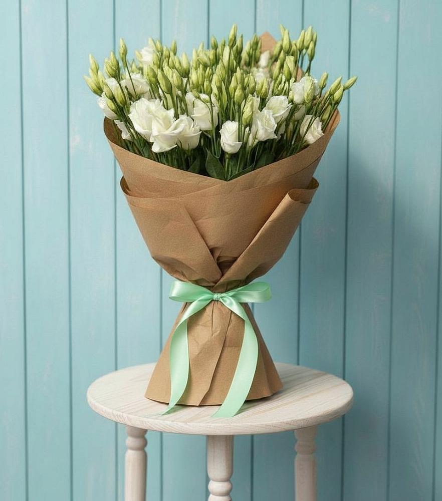 Букет цветов из: Лизиантусы в Пролетарский Московской области