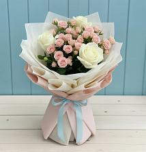 Букет цветов из:  Розы в Пролетарский Московской области