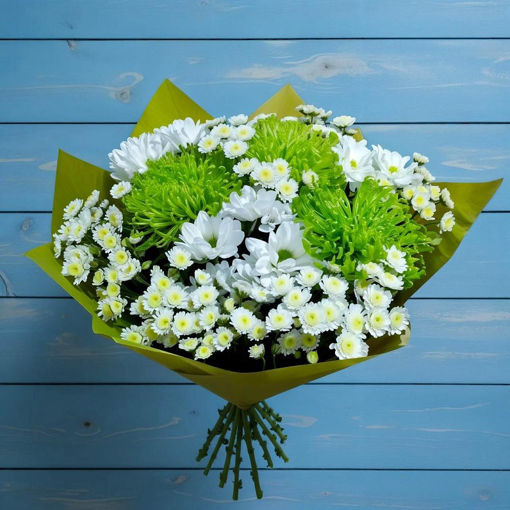 Букет цветов из: Хризантемы в Пролетарский Московской области