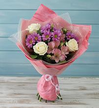 Букет цветов из:  Герберы #REPLACE_PRED# Пролетарский Московской области
