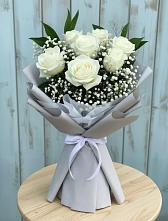 Букет цветов из:  Розы в Пролетарский Московской области