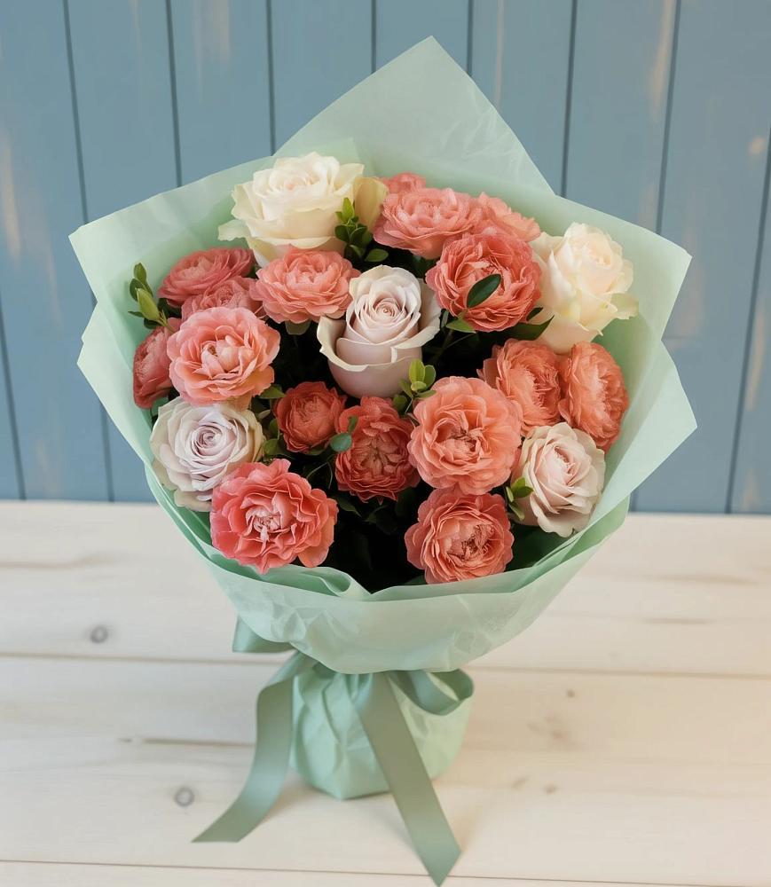 Букет цветов из: Розы в Пролетарский Московской области