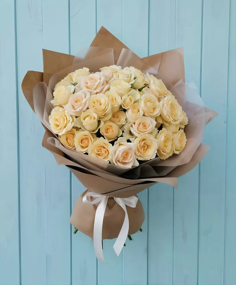 Букет Кремовое облако в Пролетарский Московской области