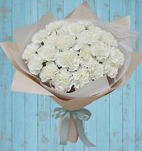 Букет цветов из:  Гвоздики в Пролетарский Московской области