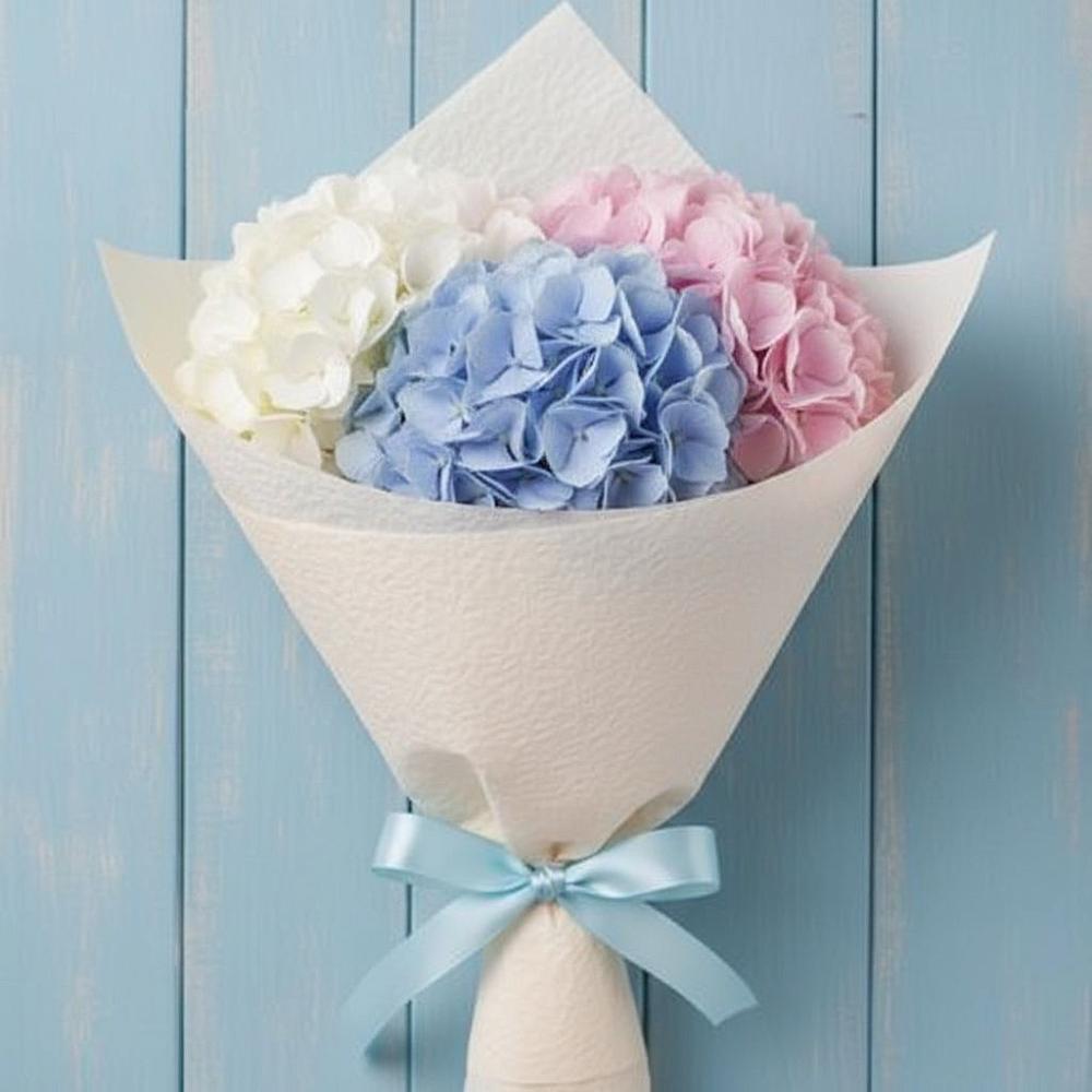 Букет цветов из: Гортензия в Пролетарский Московской области