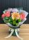 Букет цветов из: Гвоздики, Розы, Герберы и Хризантемы в Пролетарский Московской области