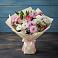 Букет цветов из: Хризантемы, Альстромерии и Розы в Пролетарский Московской области
